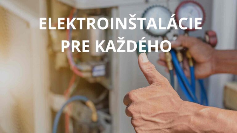 Elektroinštalácie pre rôzne typy objektov